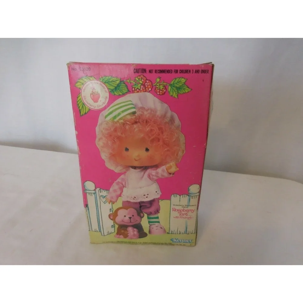 Strawberry Shortcake Raspberry Tart with Rhubarb No‎ 43120 Vintage Kenner NRFB
